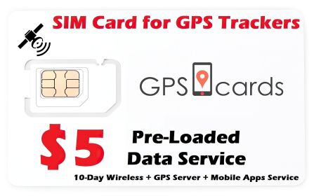 Sim card for GPS Watch Tracker GPS-312 Wearable Security & Voice Reporting