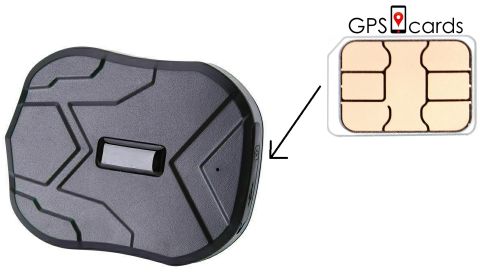 GPS.cards SIM for Gryphon v1.5 Security GPS Tracker + Global Coverage + Sim Card