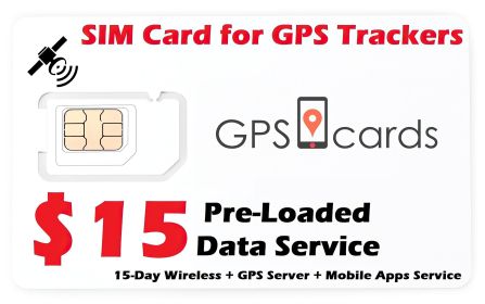 GPS Tracker APPs with GPS Only SIM for GPS-408 with Security Feature (Default: Default)